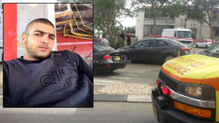  بالصور: مصرع الشاب "علاء العيده" (24 عاما) في عملية اطلاق نار وسط مدينة الرملة